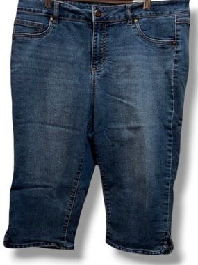 D. Jeans Women’s Denim Capris Cropped Capri Pants Jeans